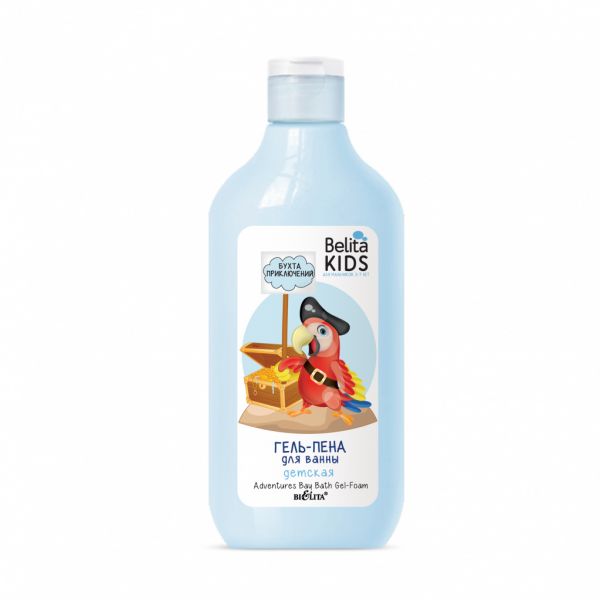 Belita Kids For Boys 3-7 years old Gel-foam bath "Adventure Bay" 300ml